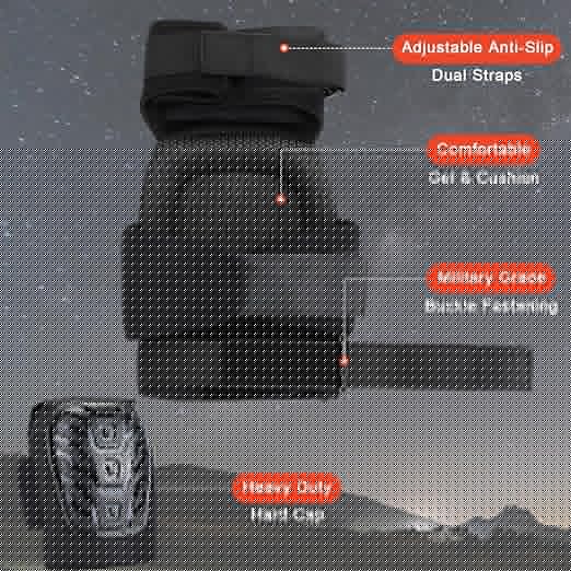 HOLULO Knee pads for men and women, construction knee pads for work, featuring upgraded adjustable extension straps and non-slip, durable, and comfortable foam gel knee pads. ﻿